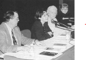 Mesa redonda, Tarazona 1998, Ana María Matute y sus traductores.